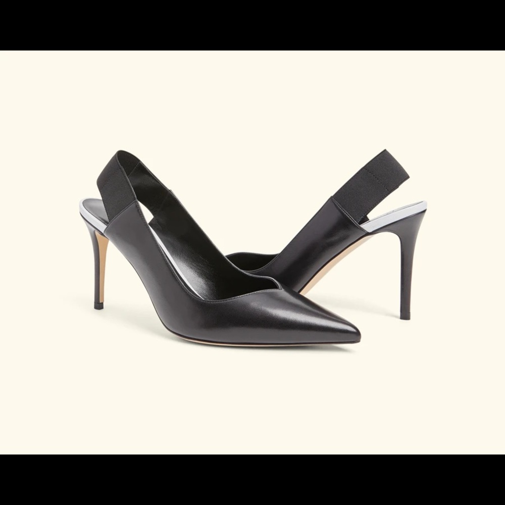 M. Gemi Leather Heels